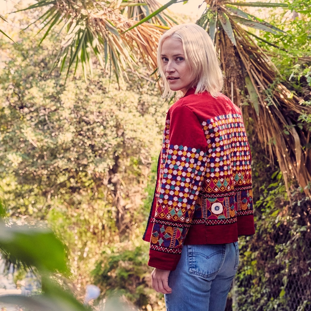 Vintage printed jacket